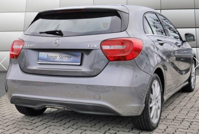Left hand drive MERCEDES A CLASS 180 CDI BE Style